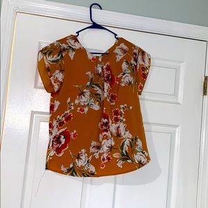 Mustard Yellow Floral Boutique Shop